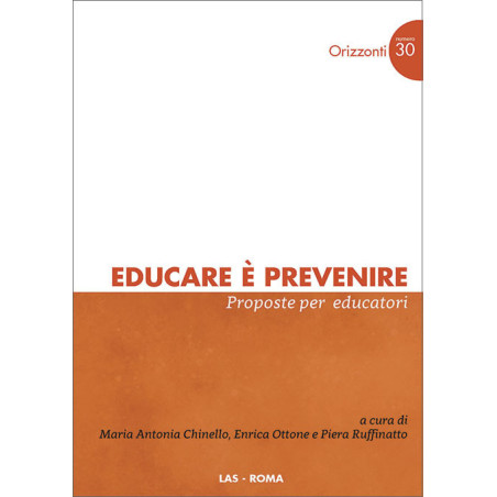 Educare è prevenire. Proposte per educatori 