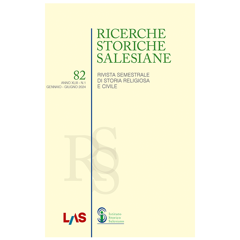 Abbonamento Estero 2024 - RICERCHE STORICHE SALESIANE