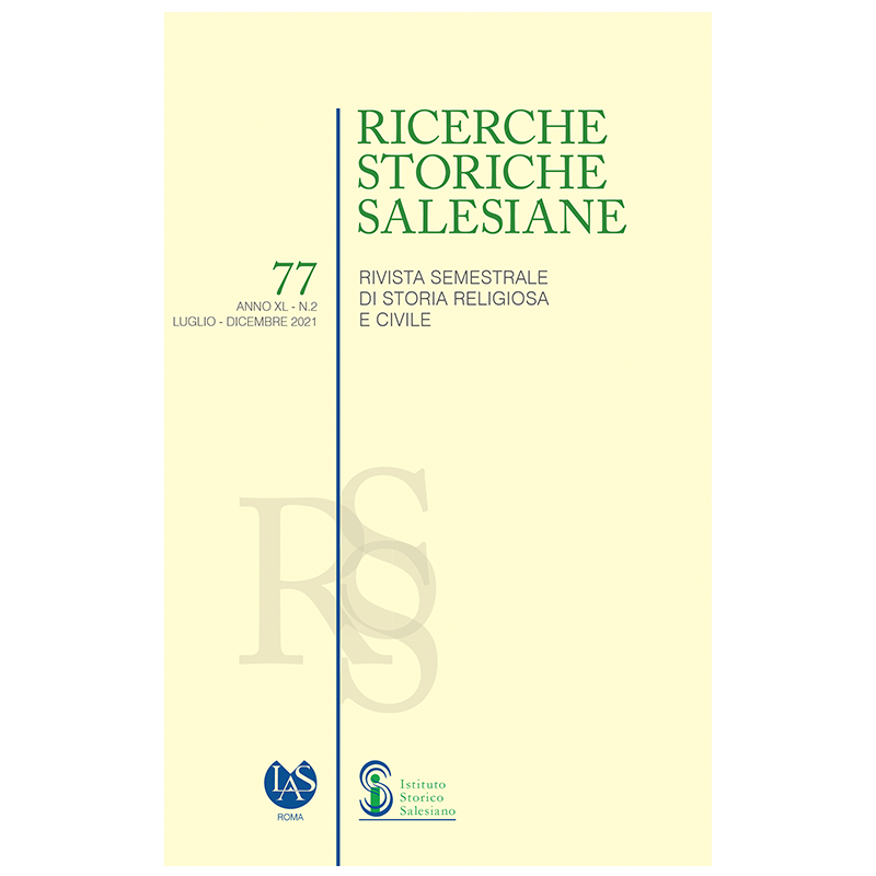 RICERCHE STORICHE SALESIANE – n.2/2021