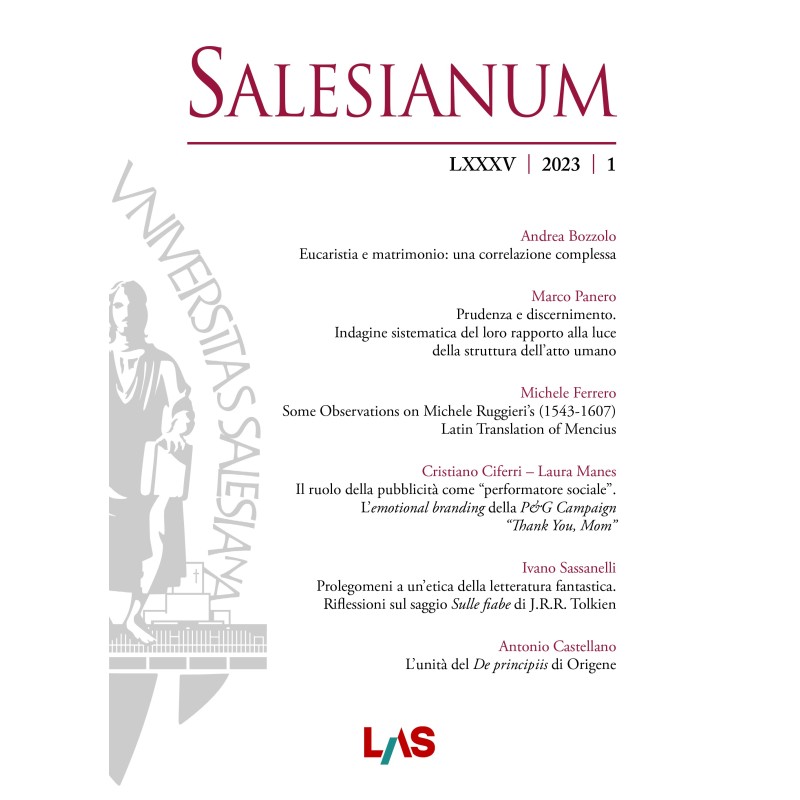 SALESIANUM - FASCICOLO 1/2023