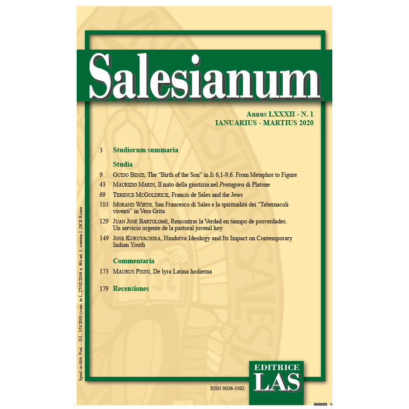 SALESIANUM - FASCICOLO 1/2020