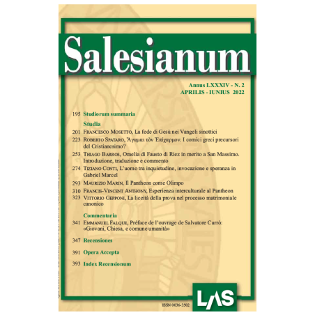 SALESIANUM - FASCICOLO 2/2022