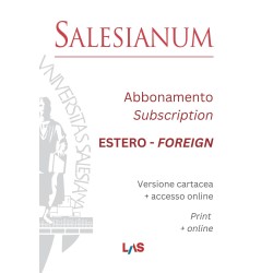 ABBONAMENTO ESTERO 2025 Versione cartacea + accesso on line - SALESIANUM