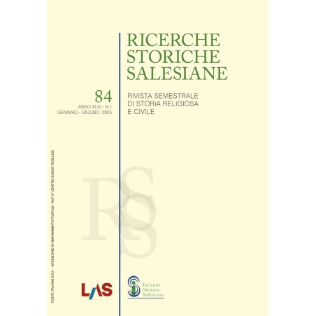 n.1/2025 - RICERCHE STORICHE SALESIANE