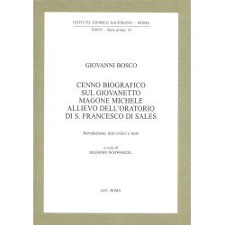 Cenno biografico sul giovanetto MAGONE Michele allievo dell'oratorio di S. F. di Sales