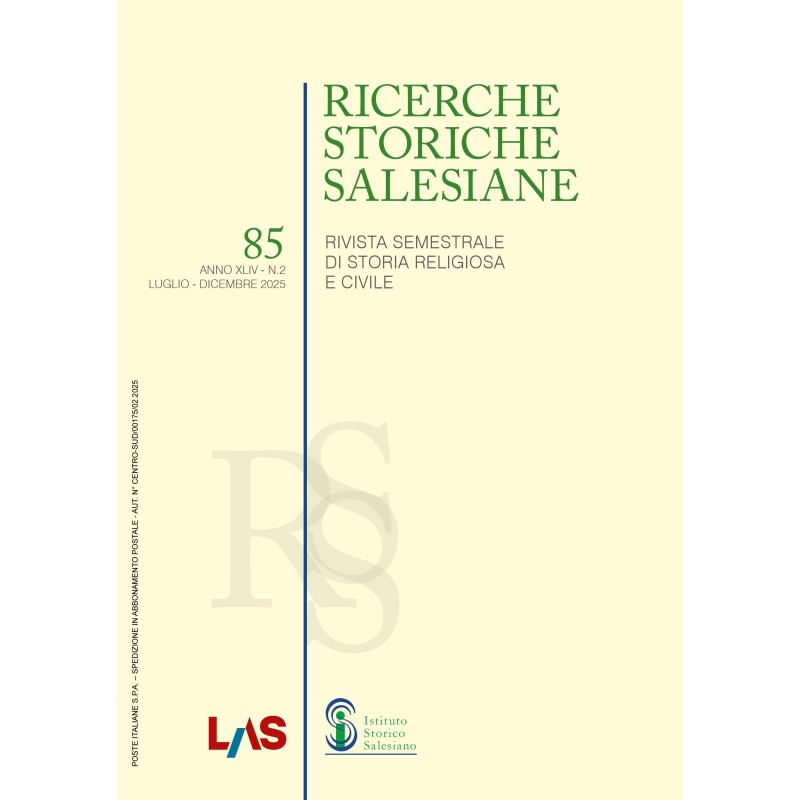 n.2/2025 - RICERCHE STORICHE SALESIANE