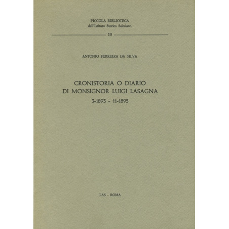 Cronistoria o diario di Monsignor Luigi Lasagna. 3-1893 - 11-1895