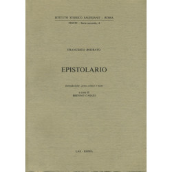 Epistolario (Francesco Bodrato): Introduzione testo critico e note a cura di Brenno Casali