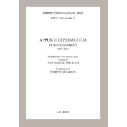 Appunti di pedagogia di Giulio Barberis (1847-1927)