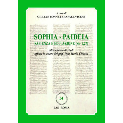 Sophia - Paideia. Sapienza e educazione (Sir 1-27)