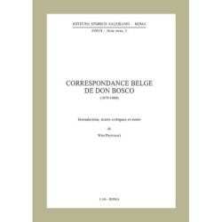 Correspondance Belge de Don Bosco (1879-1888)