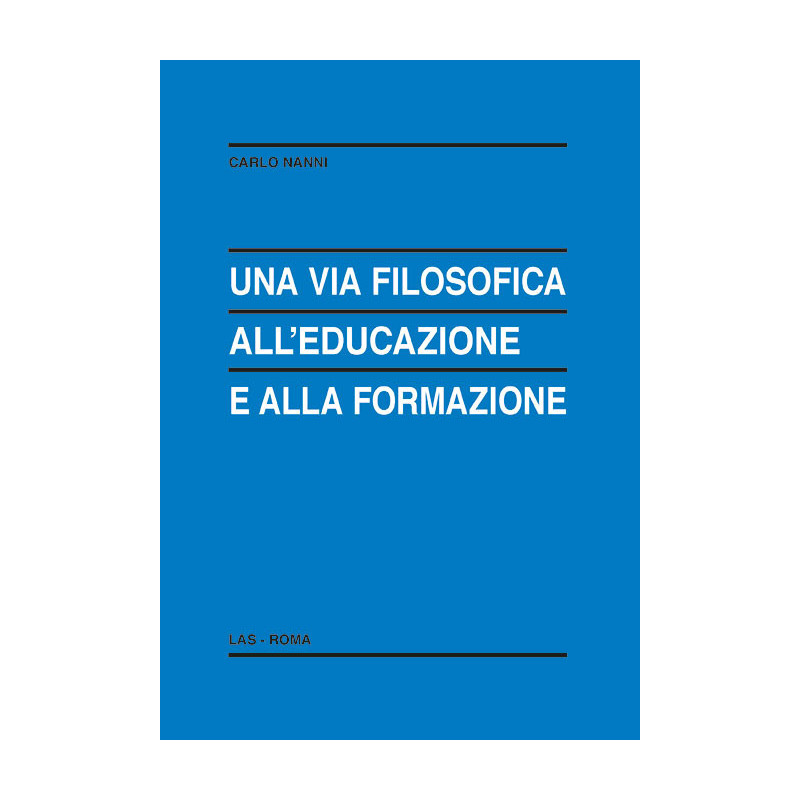 Una via filosofica all'educazione e alla formazione 