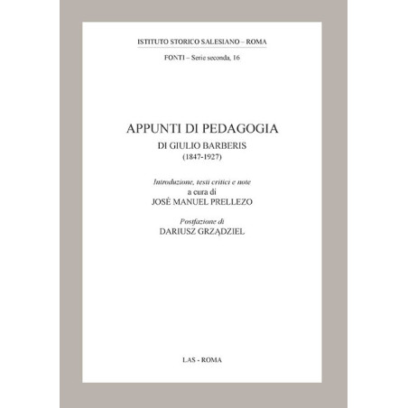 Appunti di pedagogia di Giulio Barberis (1847-1927) 